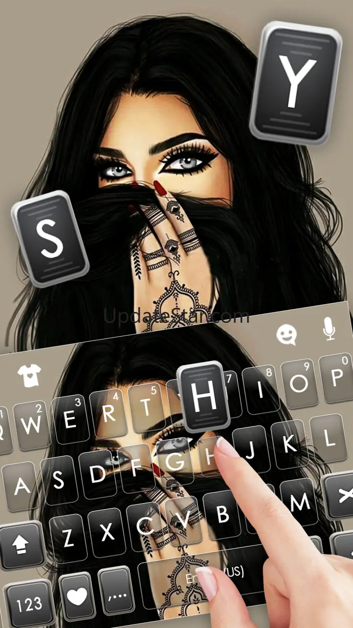 Sexy Eyes Cool Keyboard Backgr 1.0