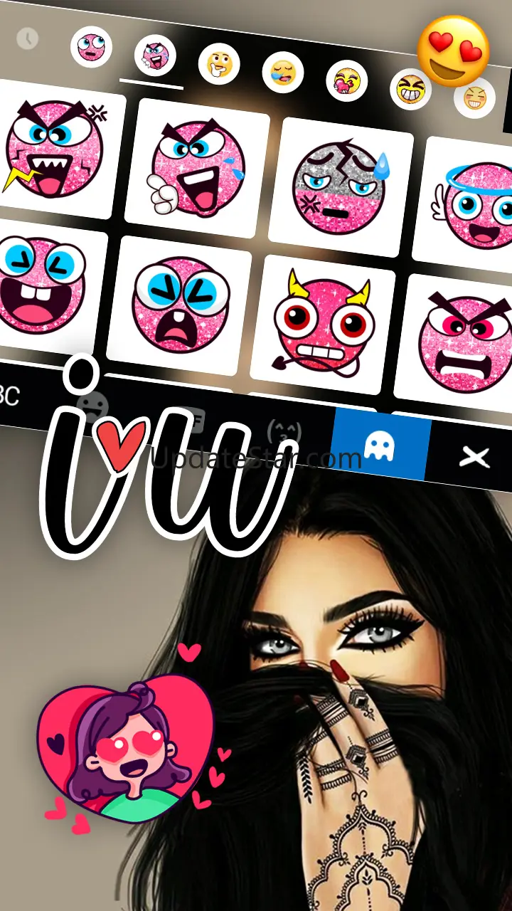 Sexy Eyes Cool Keyboard Backgr 1.0