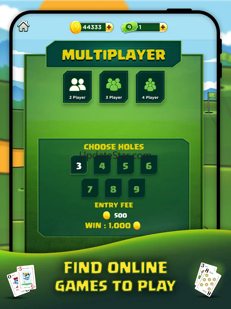 Play Nine: Golf Card Game 3.41