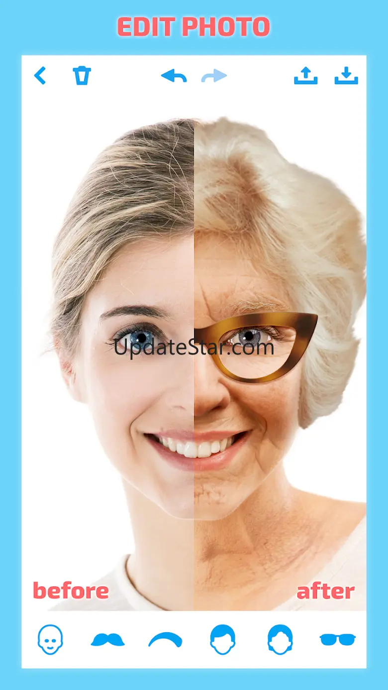 Old Face on Photo 1.2.8