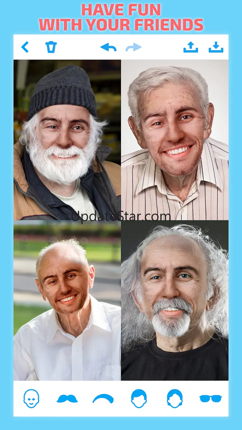 Old Face on Photo 1.2.8
