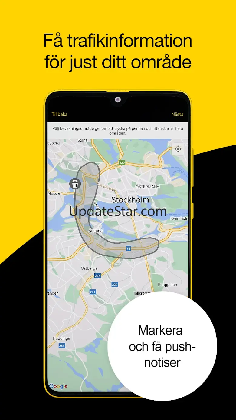 Trafiken.nu i Stockholm 1.6.0