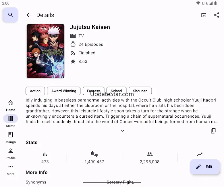 MoeList - MyAnimeList Client 3.5.1