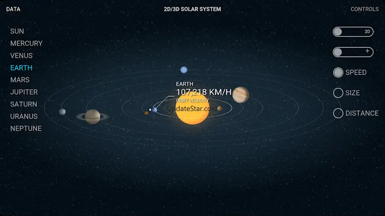 2D / 3D Solar System 1.0.0
