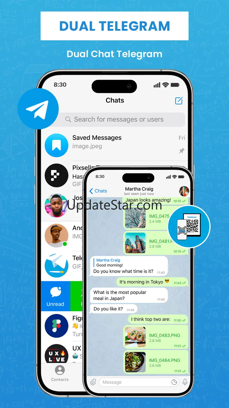 Messenger for Telegram Duo Web 3.0
