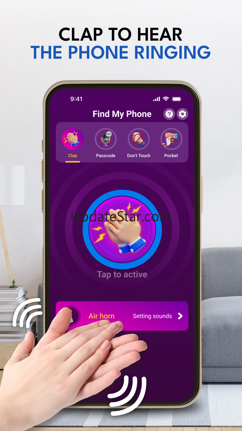 Clap Find My Phone: Alarm 1.0.4