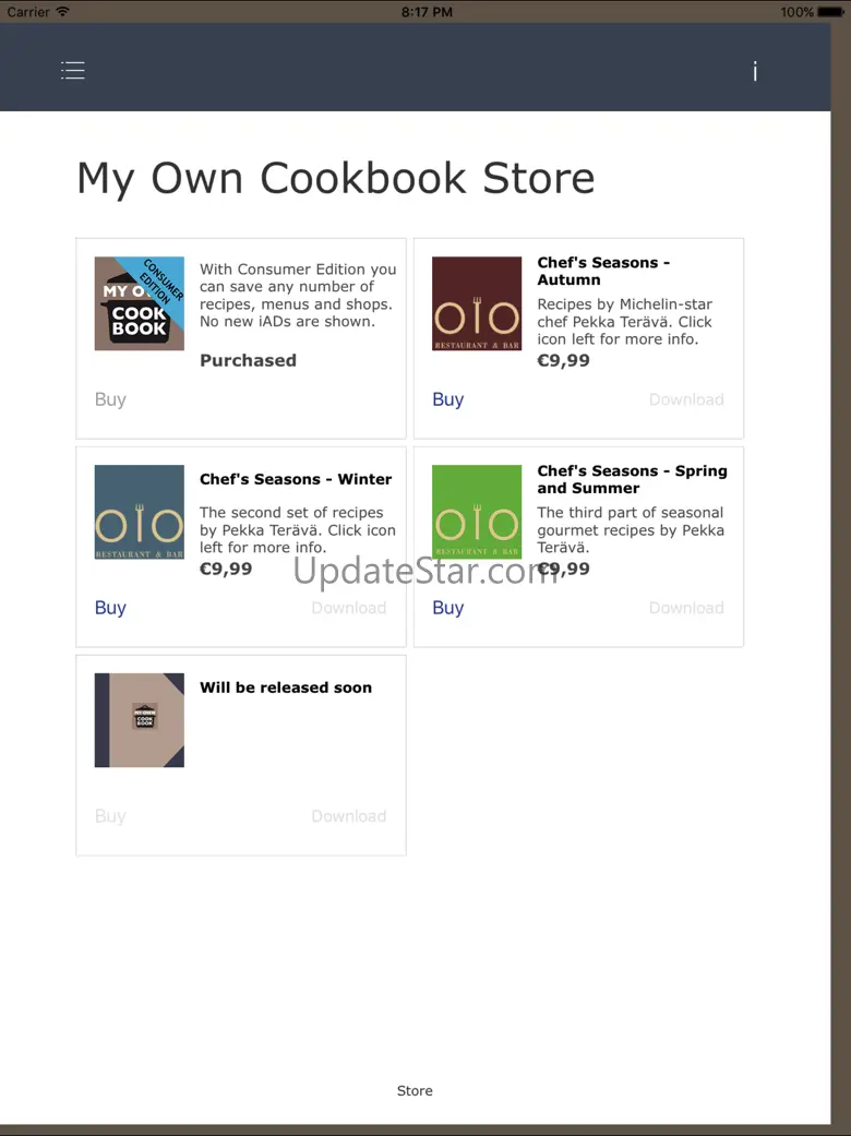 My Own Cookbook Recipe Manager 2.4.0