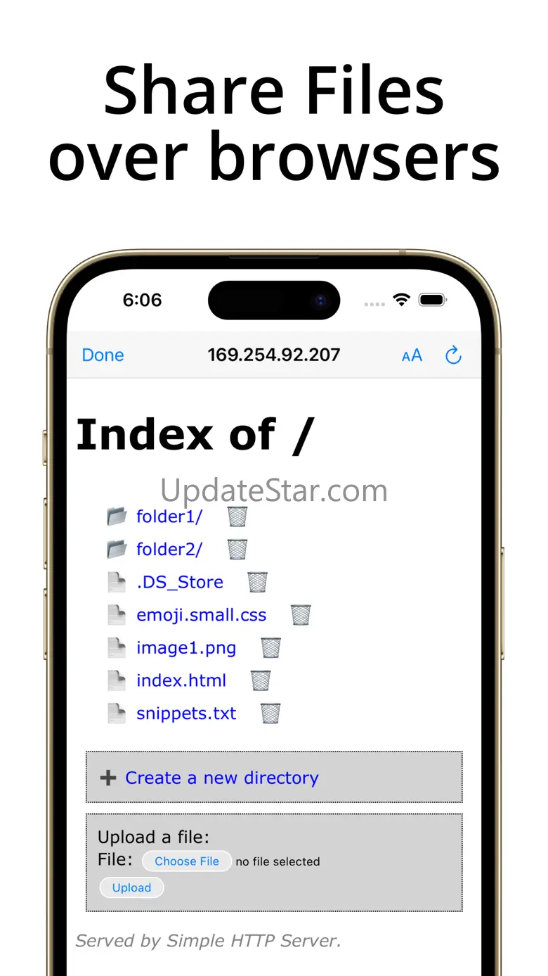 Simple Server: HTTP Server 1.9
