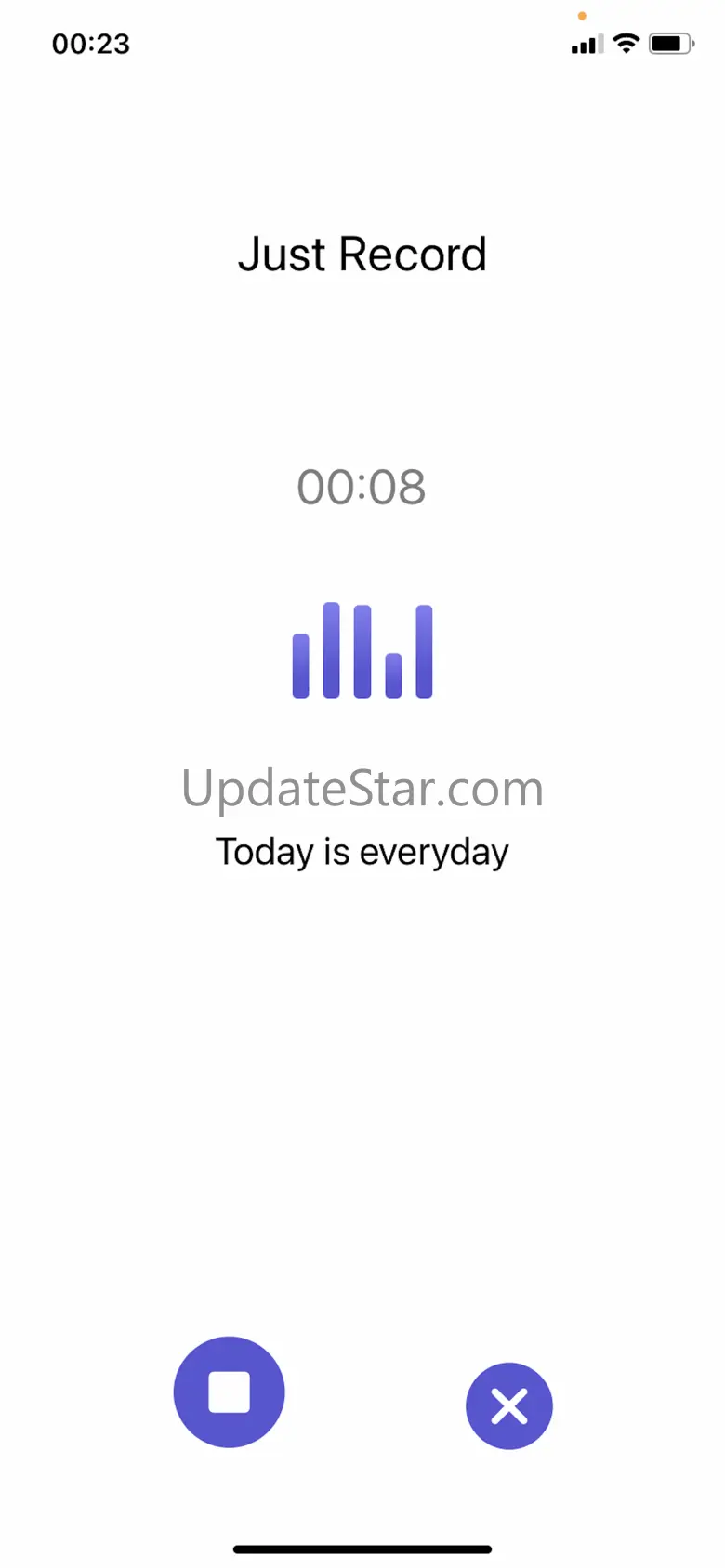 Just Record - Voice recorder 1.0.9