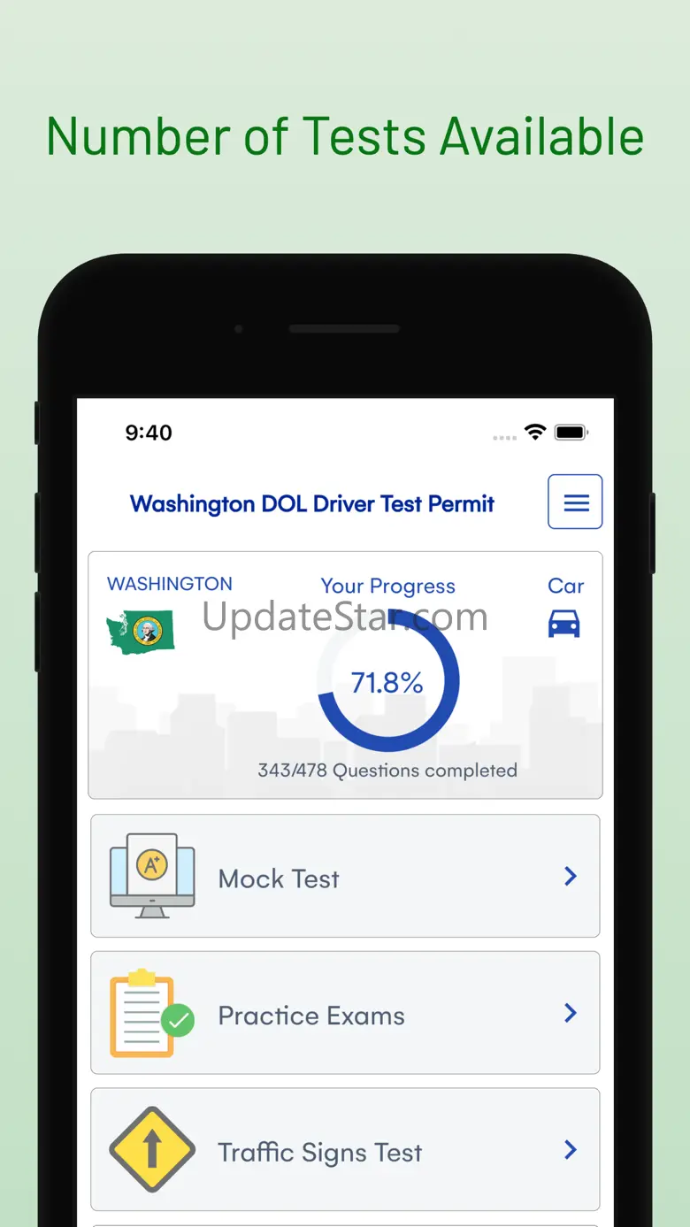 Washington DOL Drivers Test 2.0