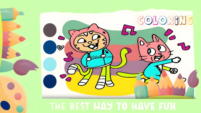 Dolls Doodle Coloring Art 1.1