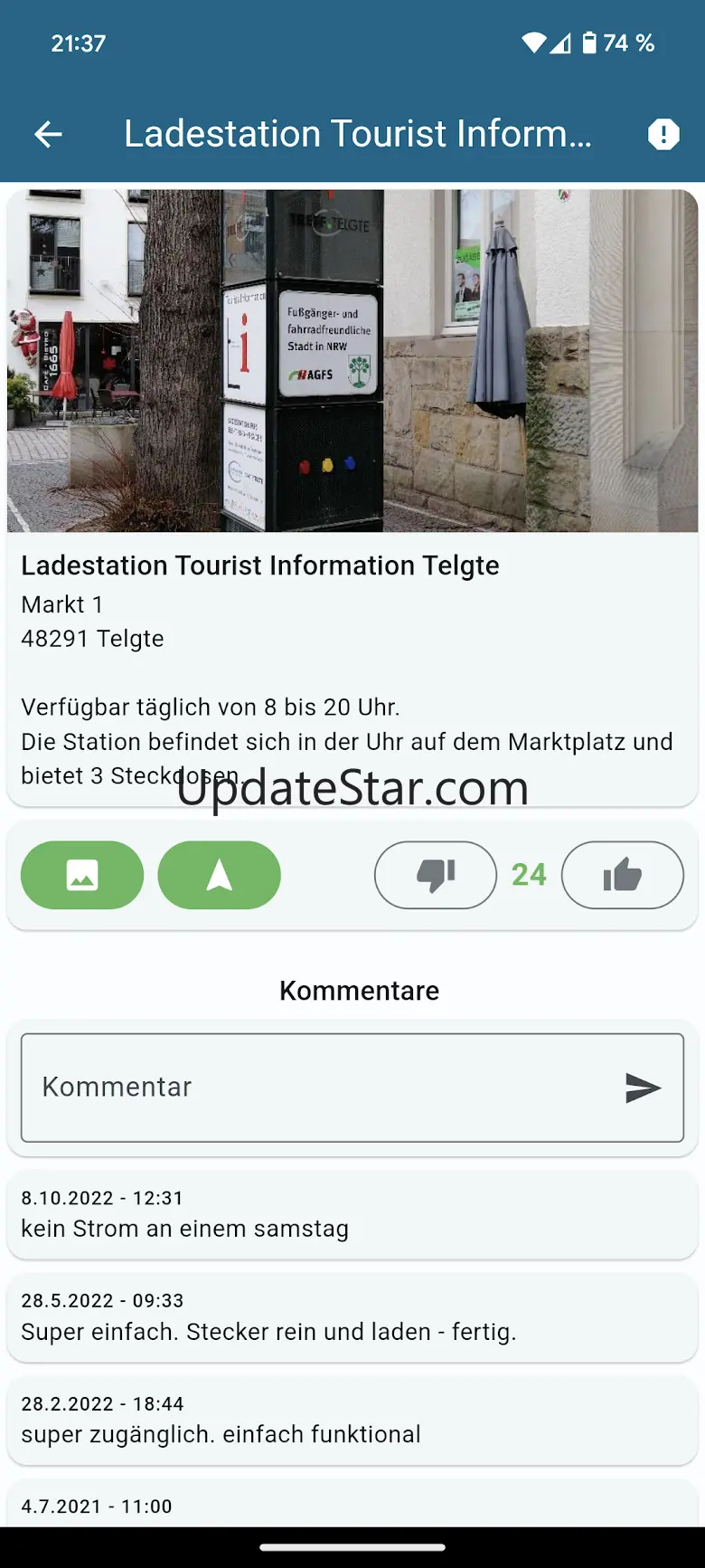 E-Station: Ebike Ladestationen 2.0.9