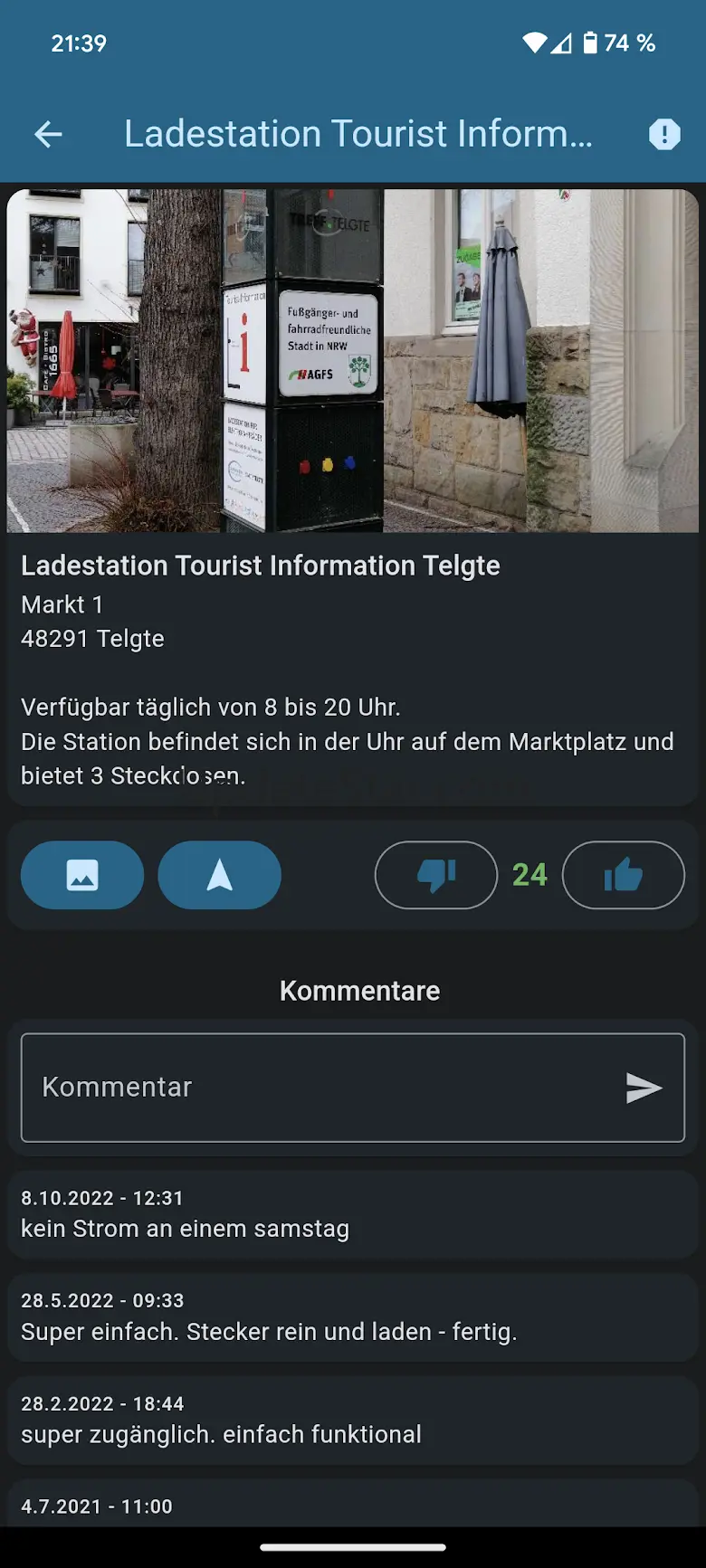 E-Station: Ebike Ladestationen 2.0.9