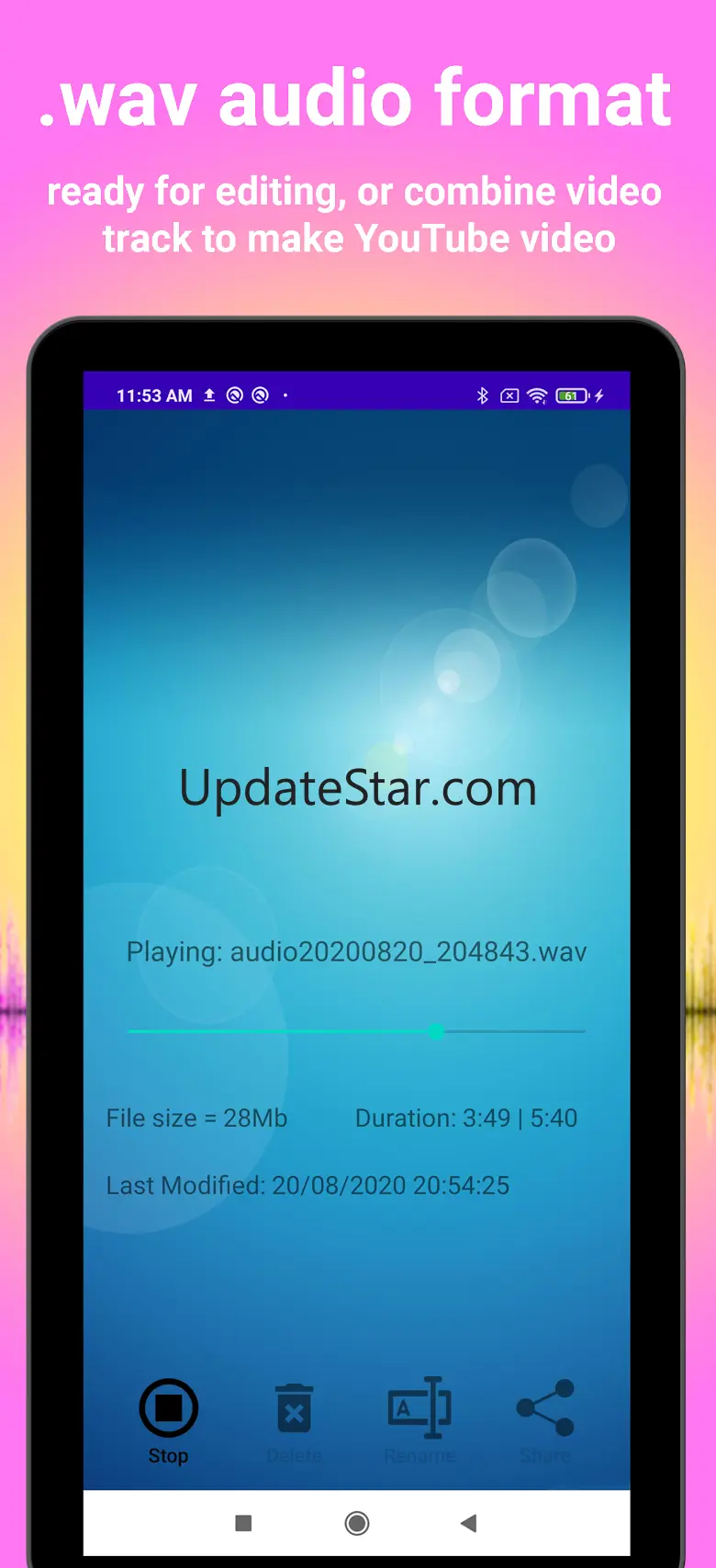 Earbuds Voice Recorder 3.4