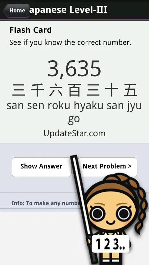 Learn Japanese Numbers, Fast! 6.24