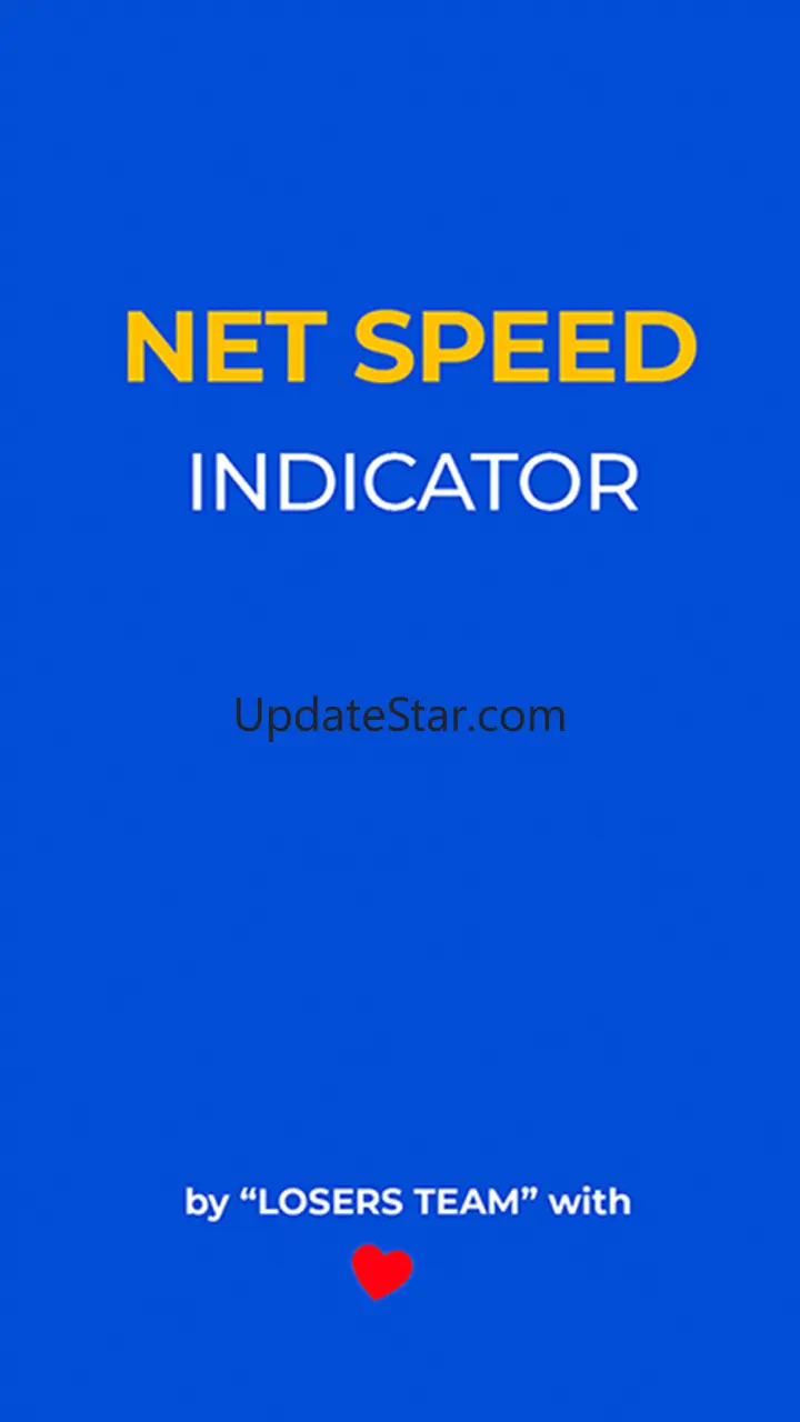 NetSpeed Indicator: Internet S 1.5