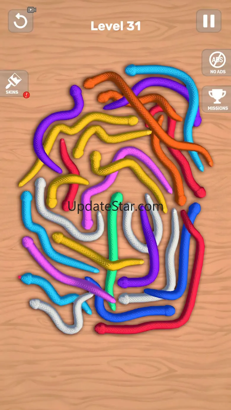 Tangle Snake: Sorting Game 2.5