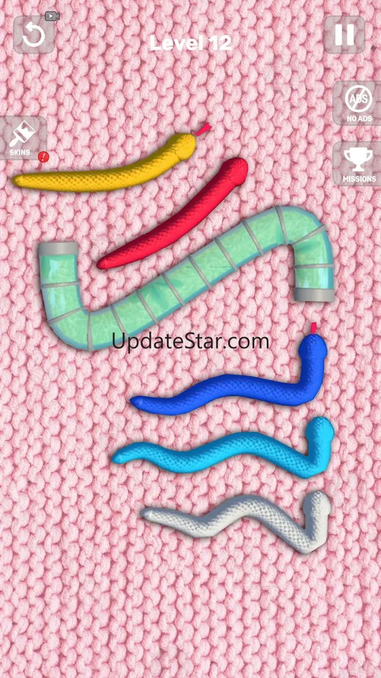 Tangle Snake: Sorting Game 2.5