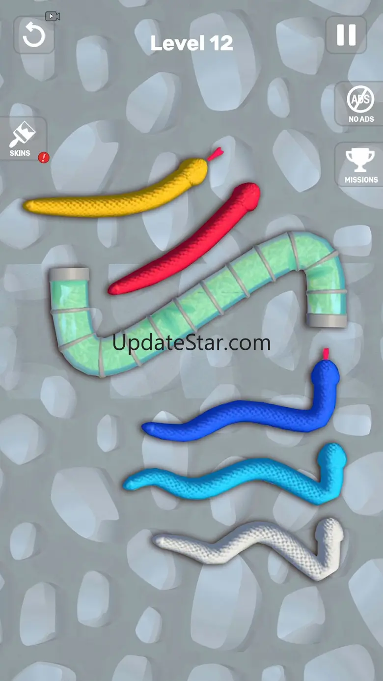Tangle Snake: Sorting Game 2.5