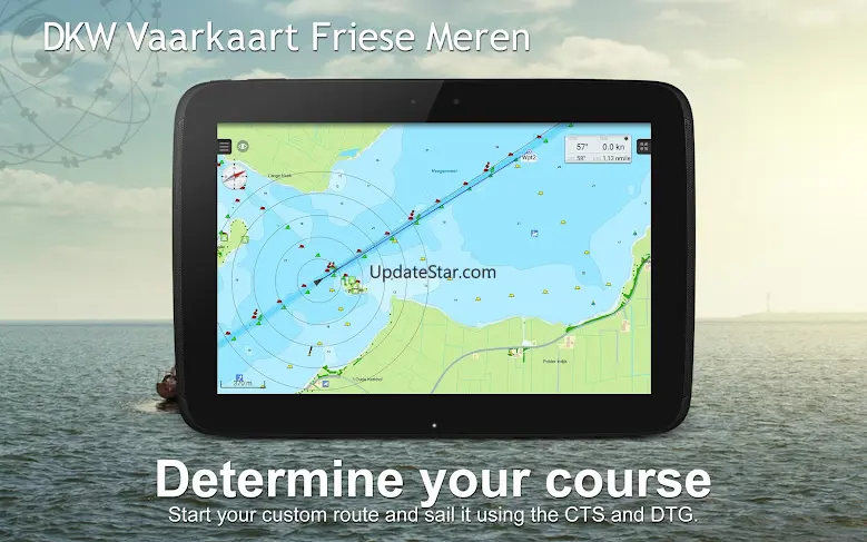 Vaarkaart Friese Meren 4.00