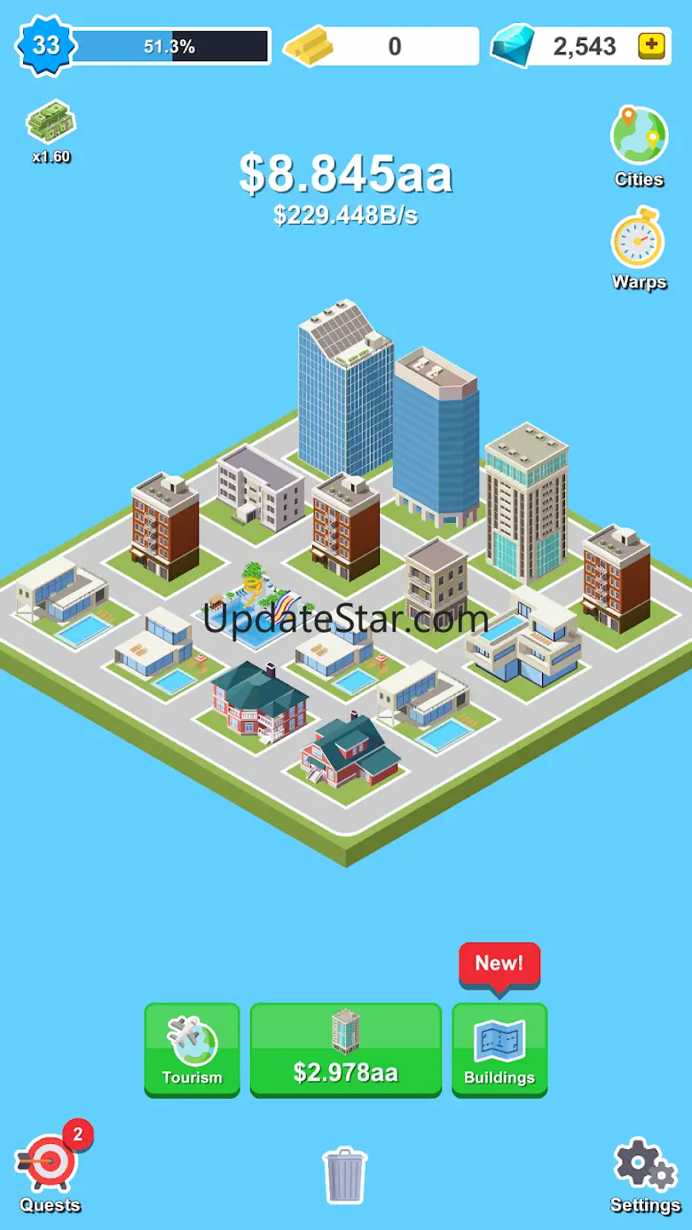Merge City - Idle Clicker Game 1.0.7