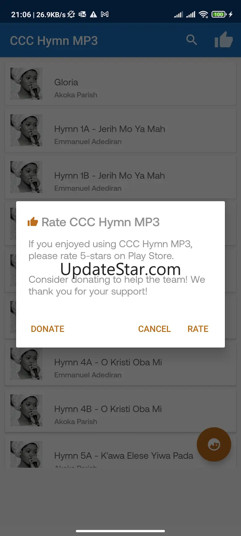 CCC Hymns MP3 1.7.8