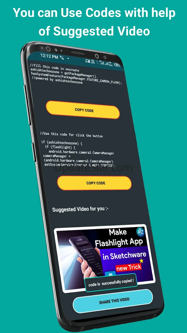 Java Codes for Sketchware 13.1.1