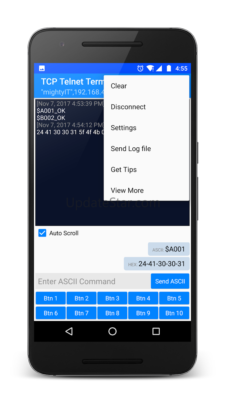 TCP Telnet Terminal 1.14
