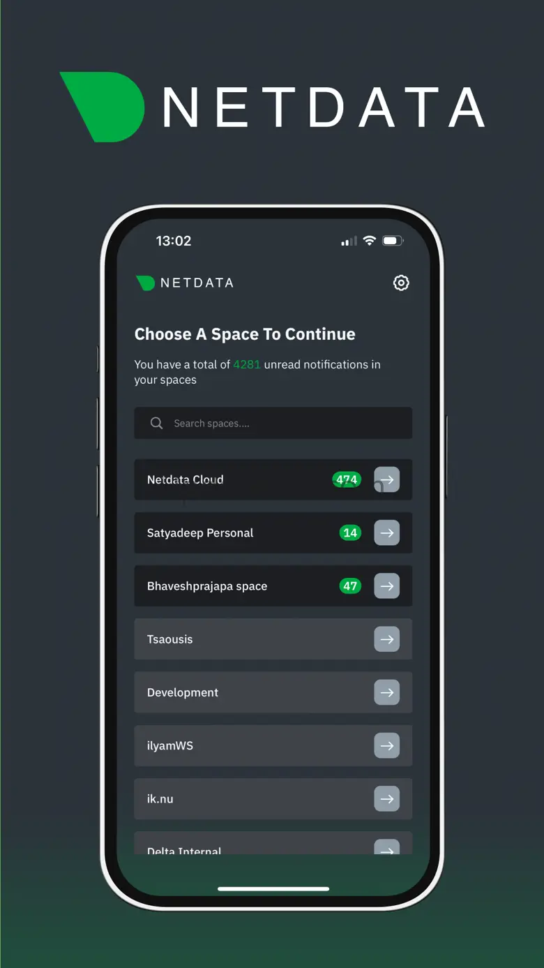 Netdata Mobile 1.0.1