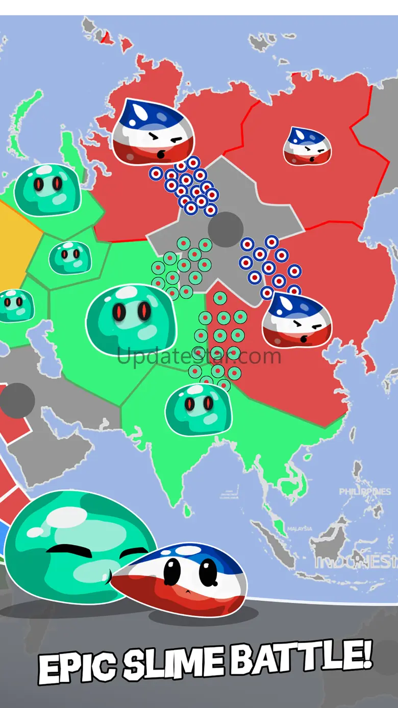 Countryball & Slime: Wartime 1.0
