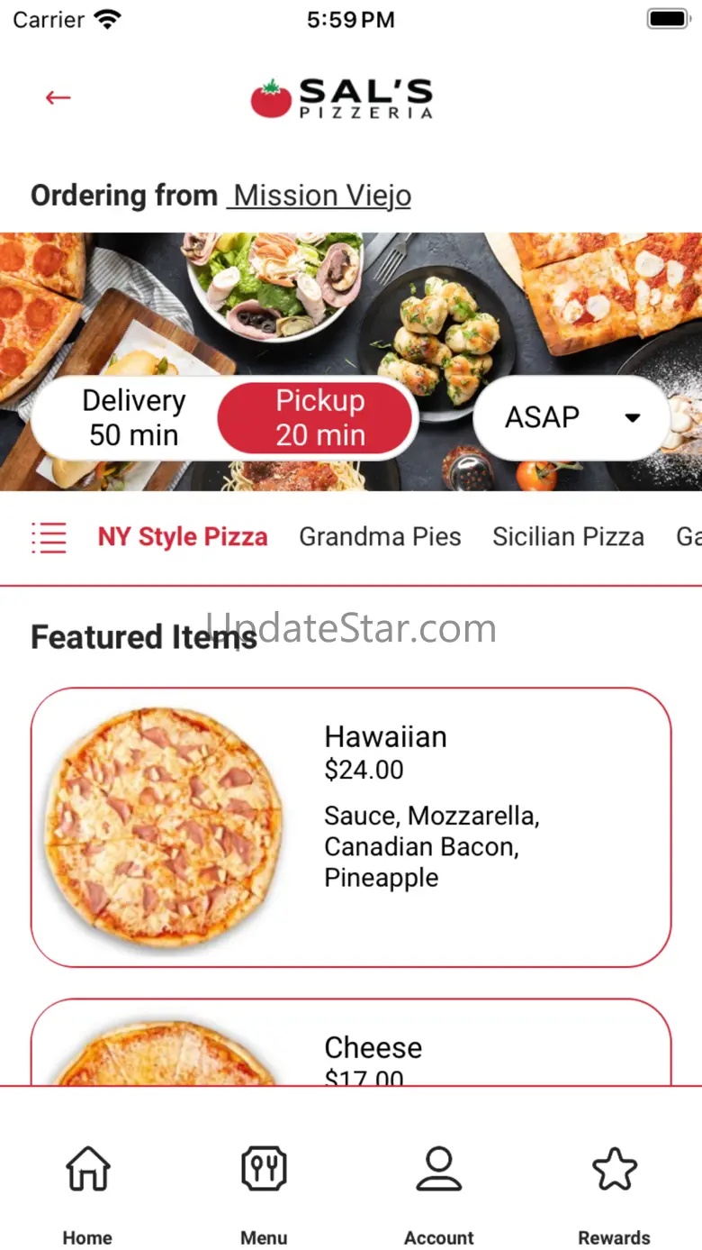 Sal’s Pizzeria 1.0.7