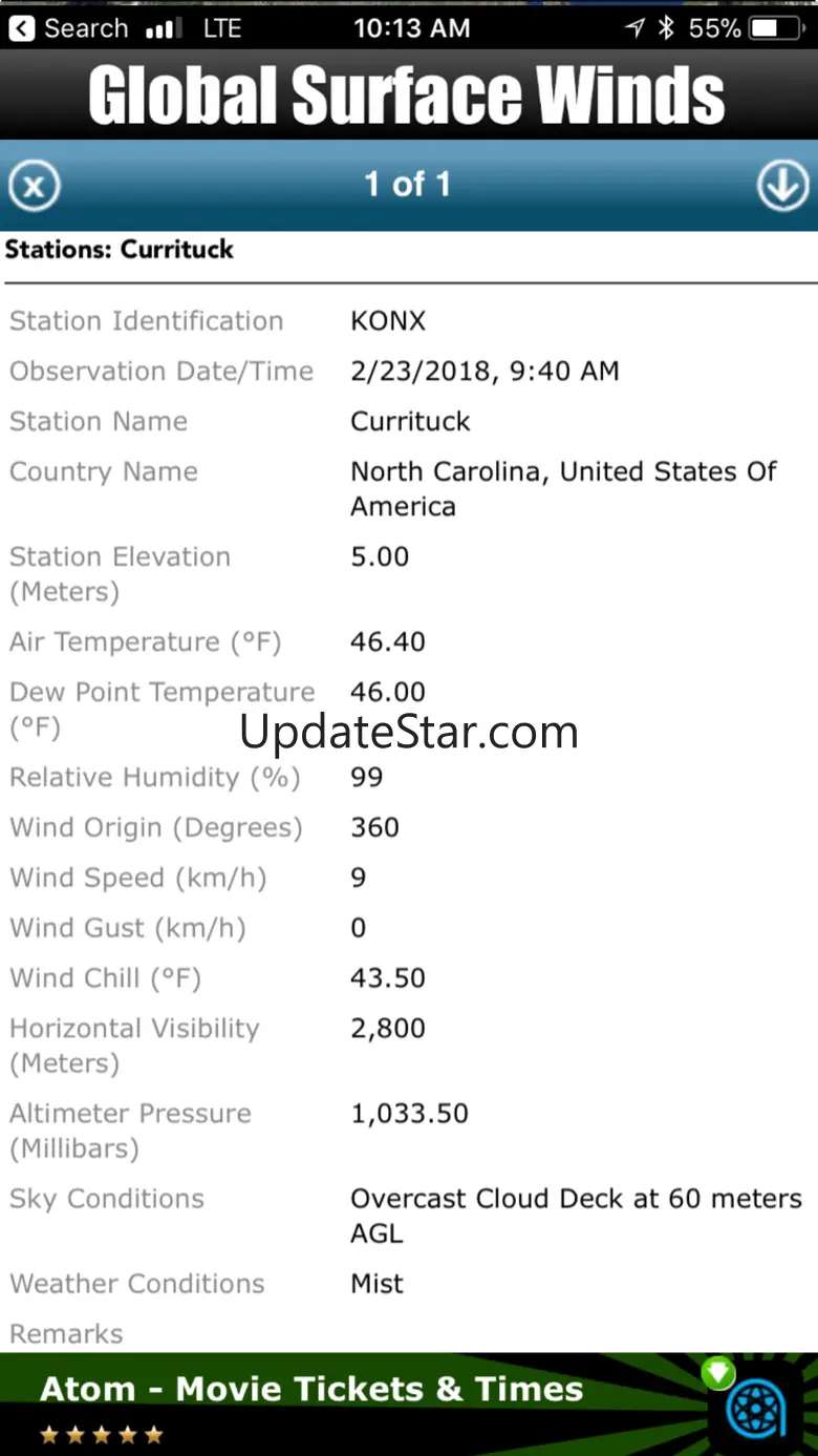 Global Surface Winds 2.1