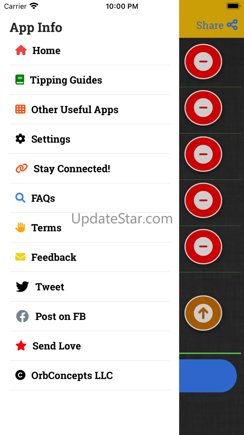 Tip, Split N Share Calculator 2.0