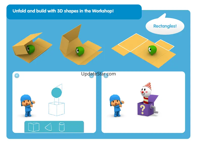 Pocoyo Playset -  3D Shapes 1.91