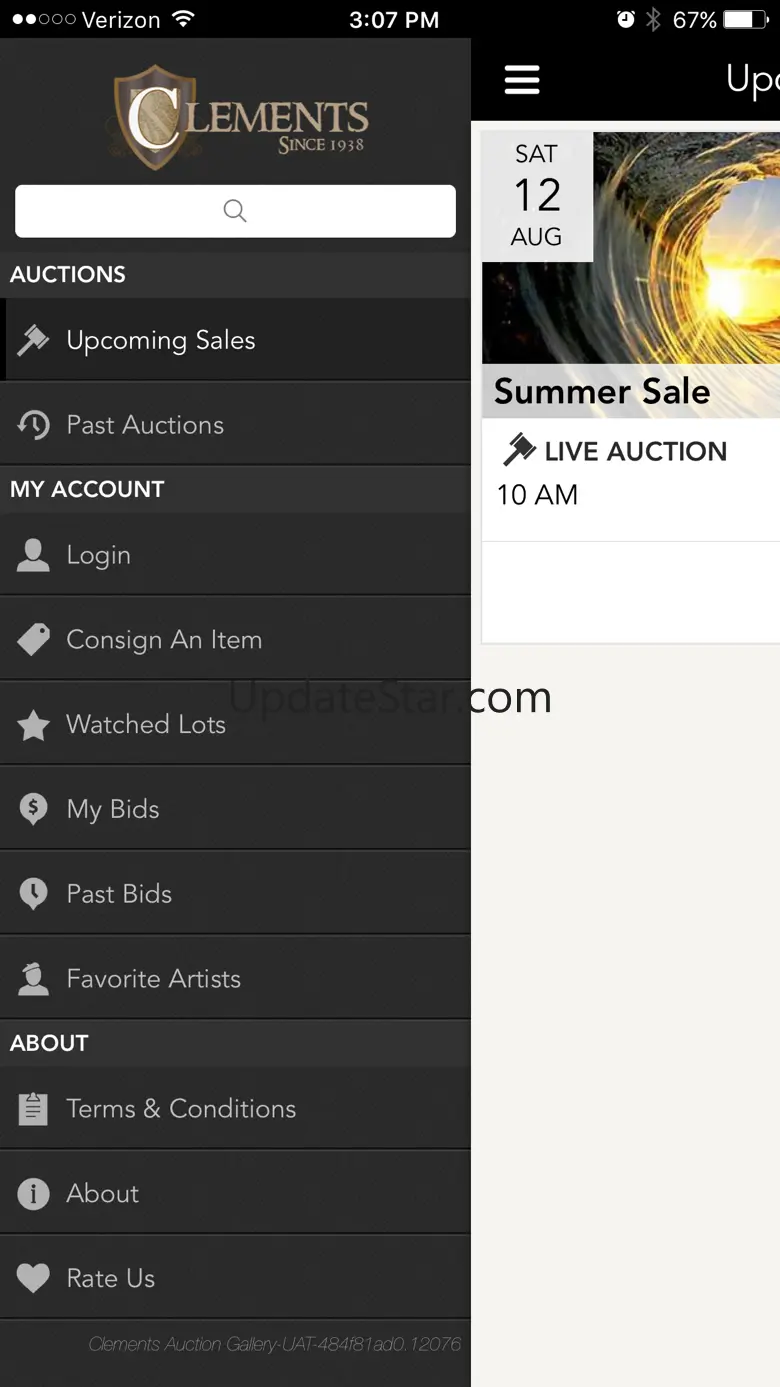 Clements Auctions 1.0.10