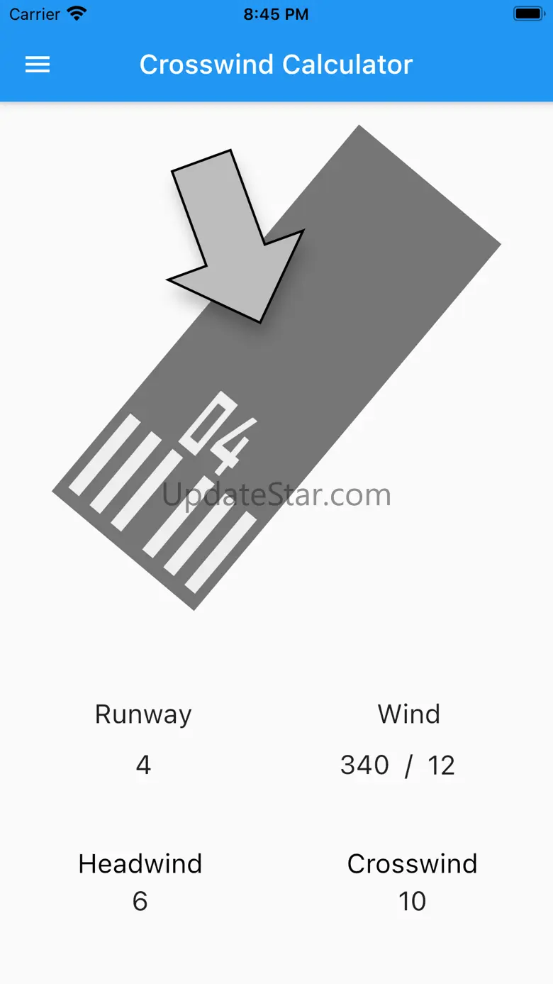 Crosswind Calculator 1.0.8