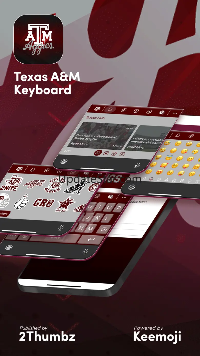 Texas A&M Official Keyboard 1.7