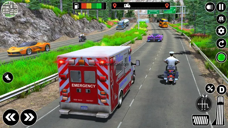 City Ambulance 911 Emergency 1.1.1