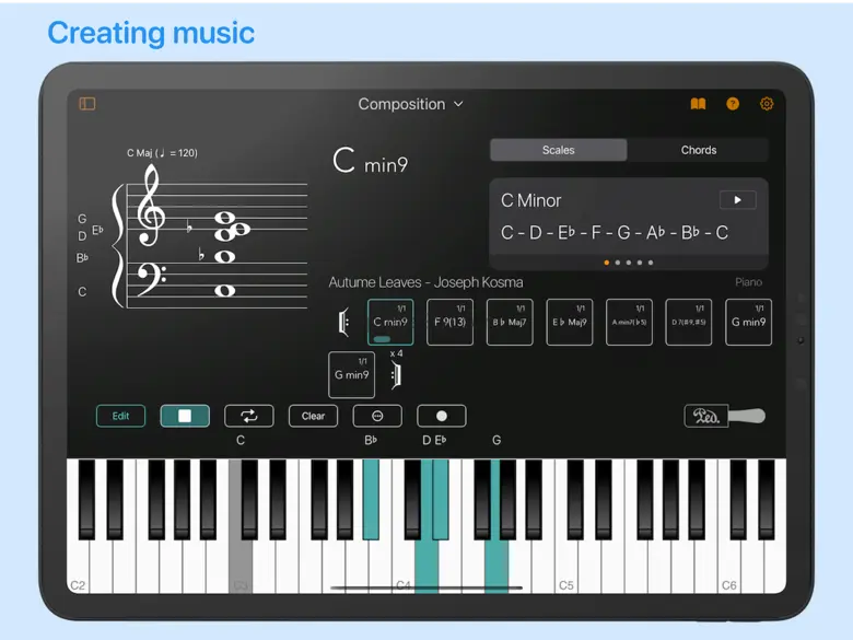 Chordio: compose & learn music 2.8.2