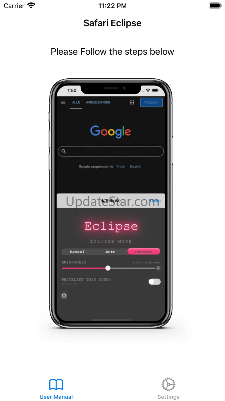 Eclipse- Dark Mode for Safari 1.5