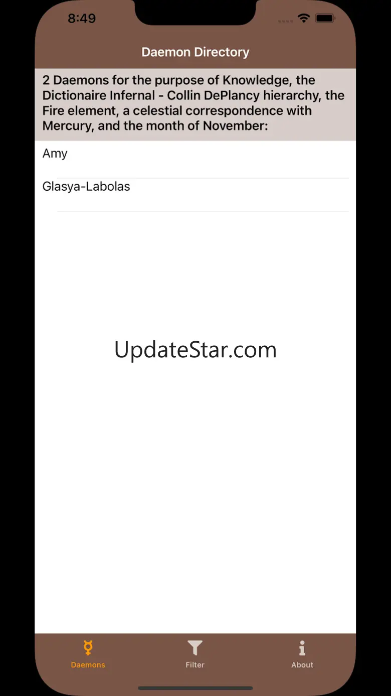 Daemon Directory 1.0