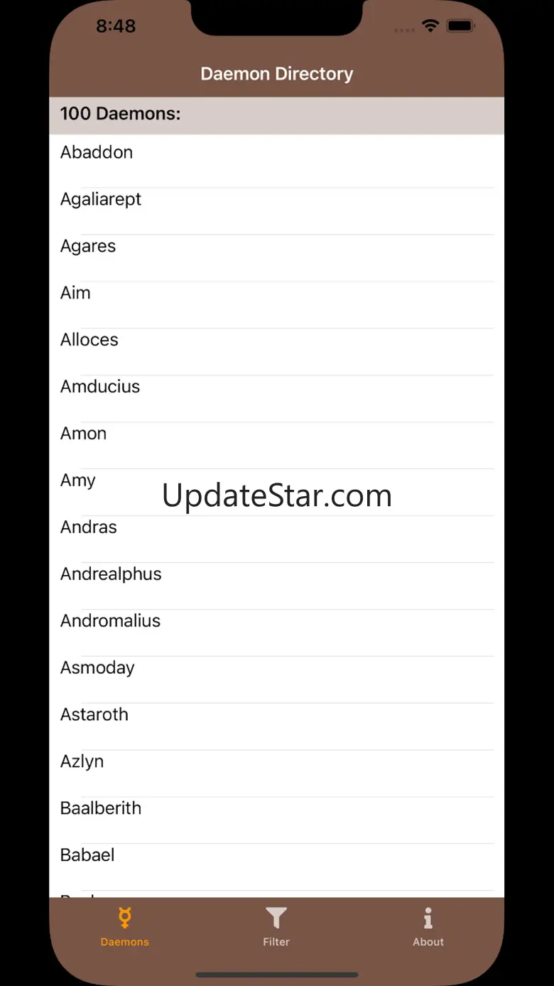 Daemon Directory 1.0