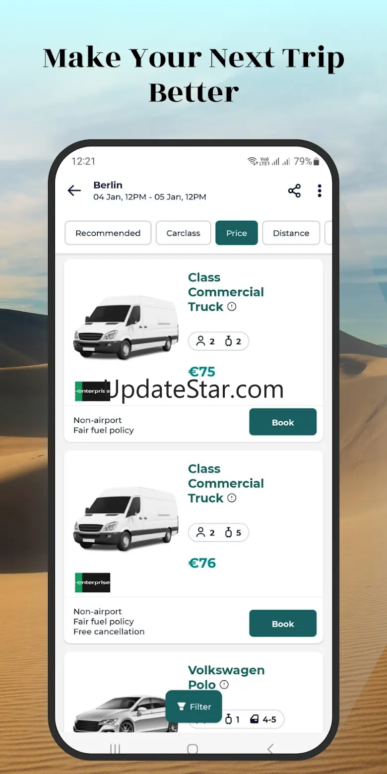 Rental cars app 5.6