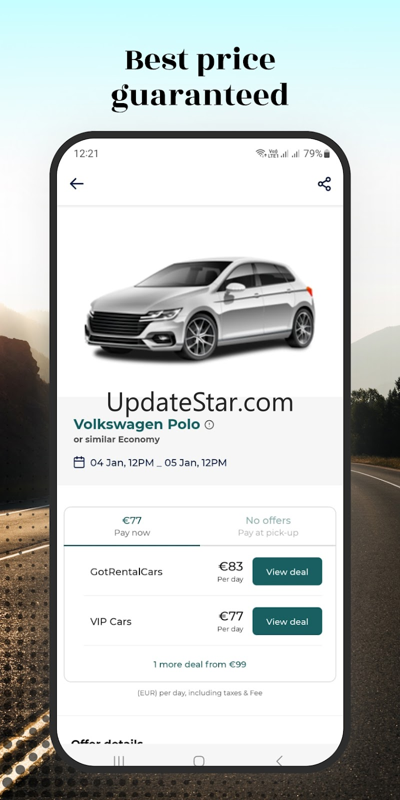 Rental cars app 5.6