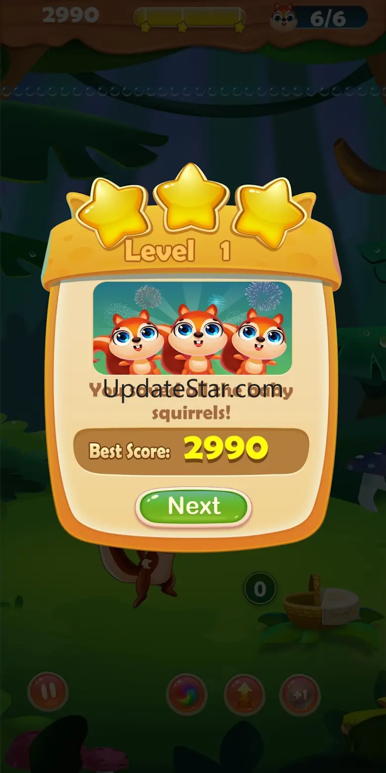 Bubble Shooter - Save Squirrel