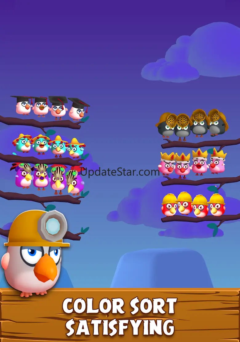 Bird Sort 3D - Puzzle Games 9.199999999999999