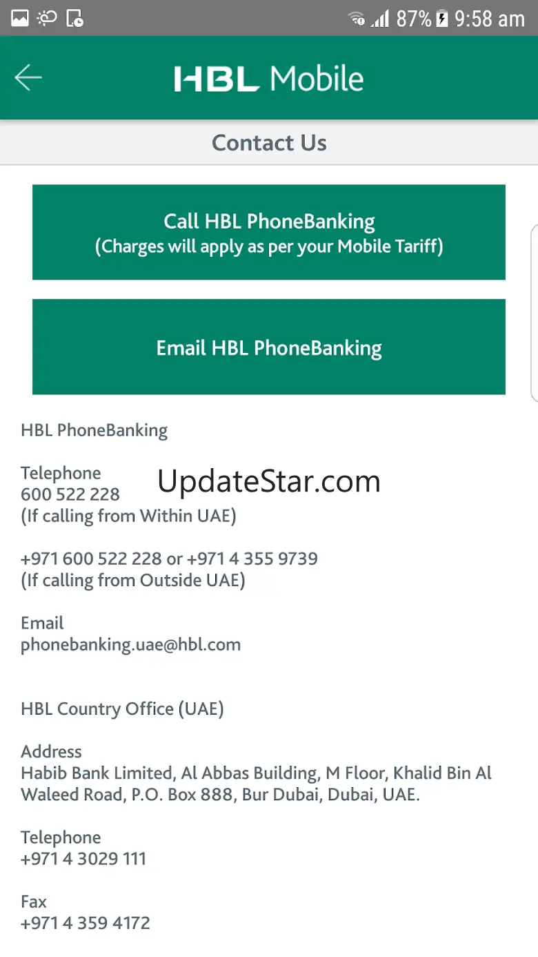 HBL Mobile (UAE) 6.1