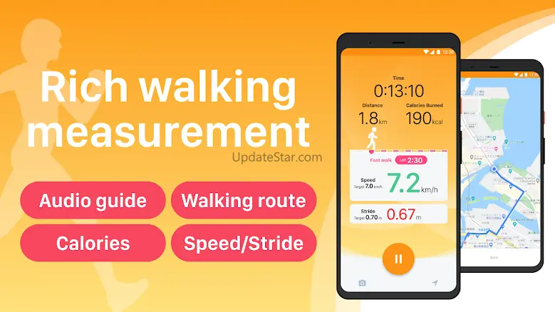 Walkmetrix - step count app 1.0.17