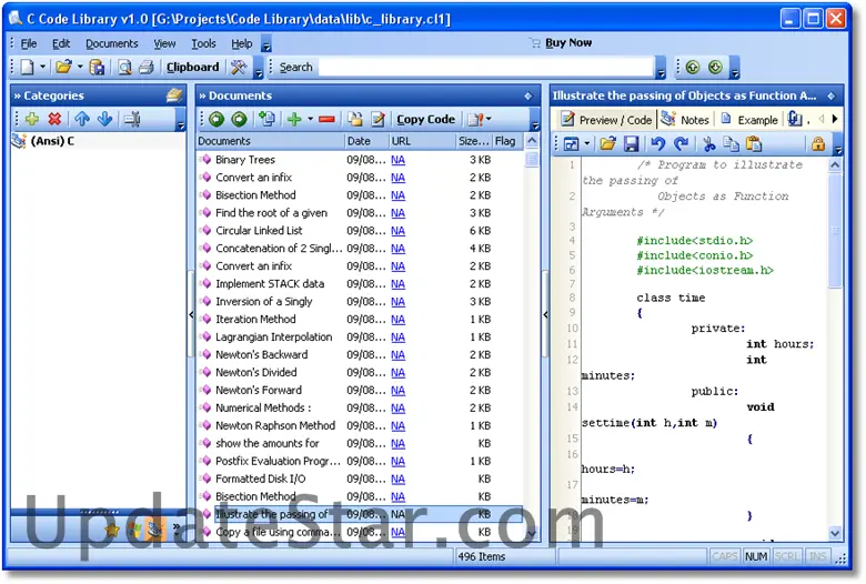 C Code Library 1.8.5.341