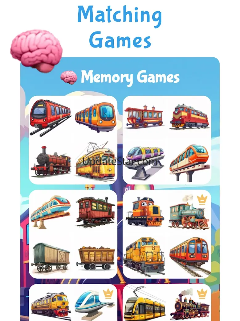 Train Games For Kids Railroad 1.04